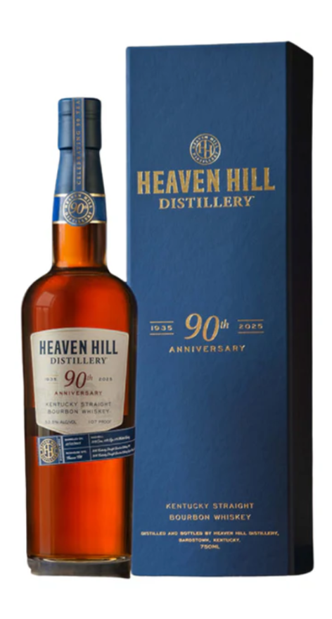Heaven Hill 90th Anniversary 9 Year Old Kentucky Straight Bourbon Whiskey at CaskCartel.com