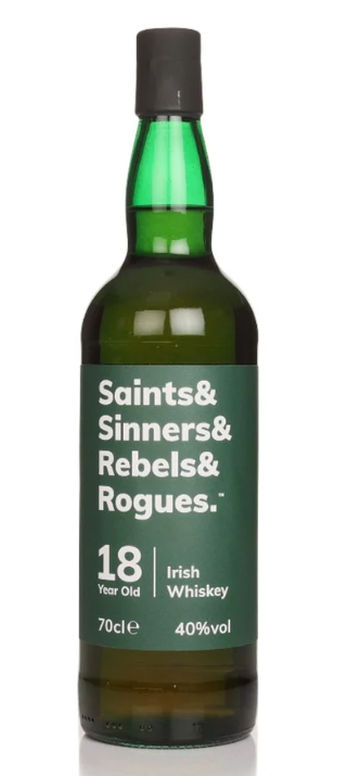 Saints & Sinners & Rebels & Rogues 18 Year Old Irish Whiskey | 700ML at CaskCartel.com