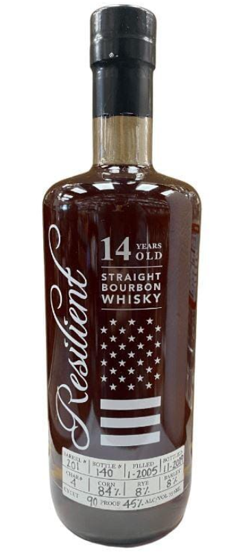 Resilient Single Barrel #201 14 Year Old Straight Bourbon Whisky at CaskCartel.com