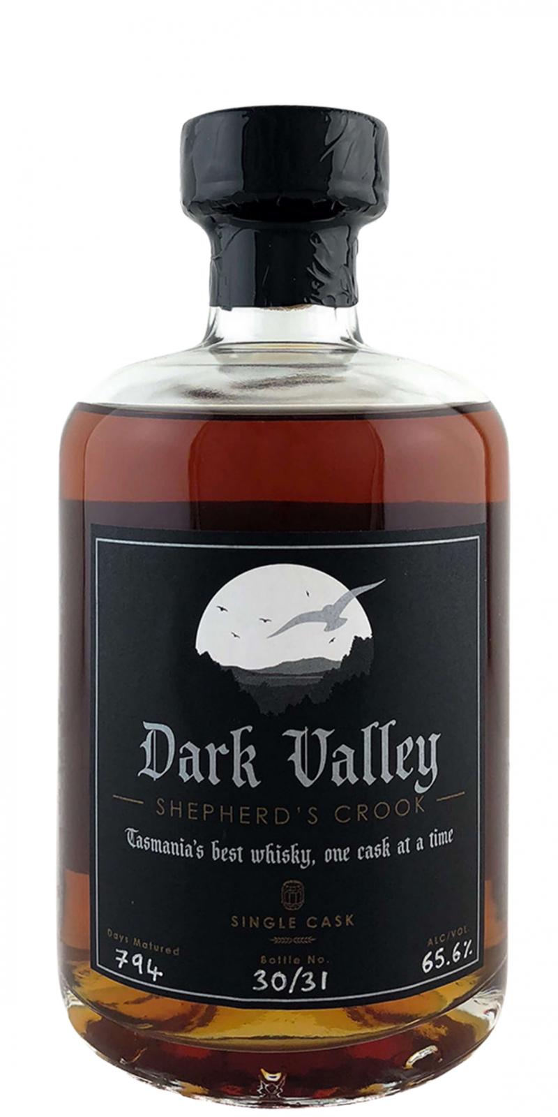 Dark Valley Shepherd’s Crook DVW Single Cask Single Malt Whisky | 500ML at CaskCartel.com