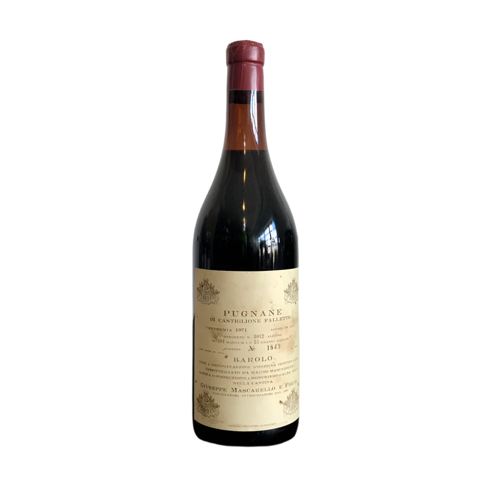 1971 | Giuseppe Mascarello e Figlio | Pugnane at CaskCartel.com