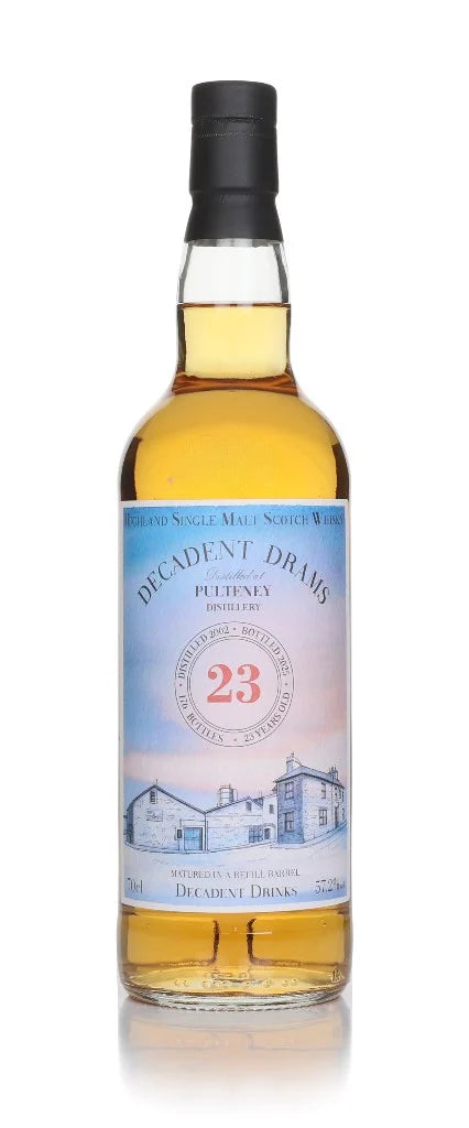 Pulteney 23 Year Old 2002 - Decadent Drams (Decadent Drinks) Single Malt Scotch Whisky | 700ML at CaskCartel.com