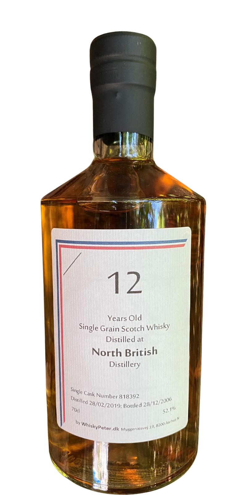 North British 2006 WPDK (Cask #818392) 12 Year Old 2019 Release Single Grain Scotch Whisky | 700ML at CaskCartel.com