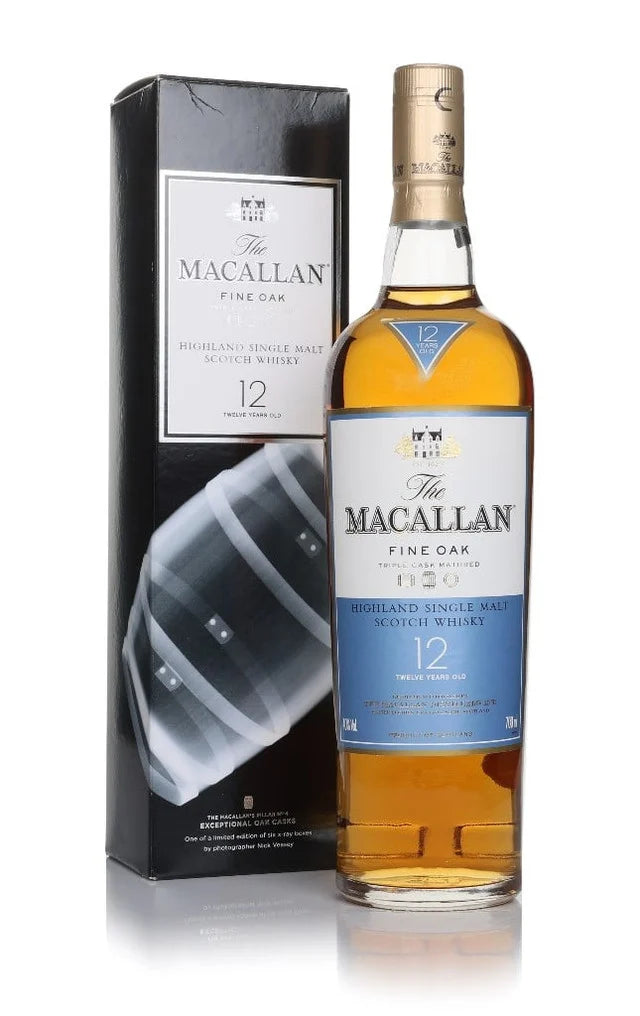 The Macallan 12 Year Old Fine Oak - Nick Veasey Six Pillars Barrel Edition Single Malt Scotch Whisky | 700ML at CaskCartel.com