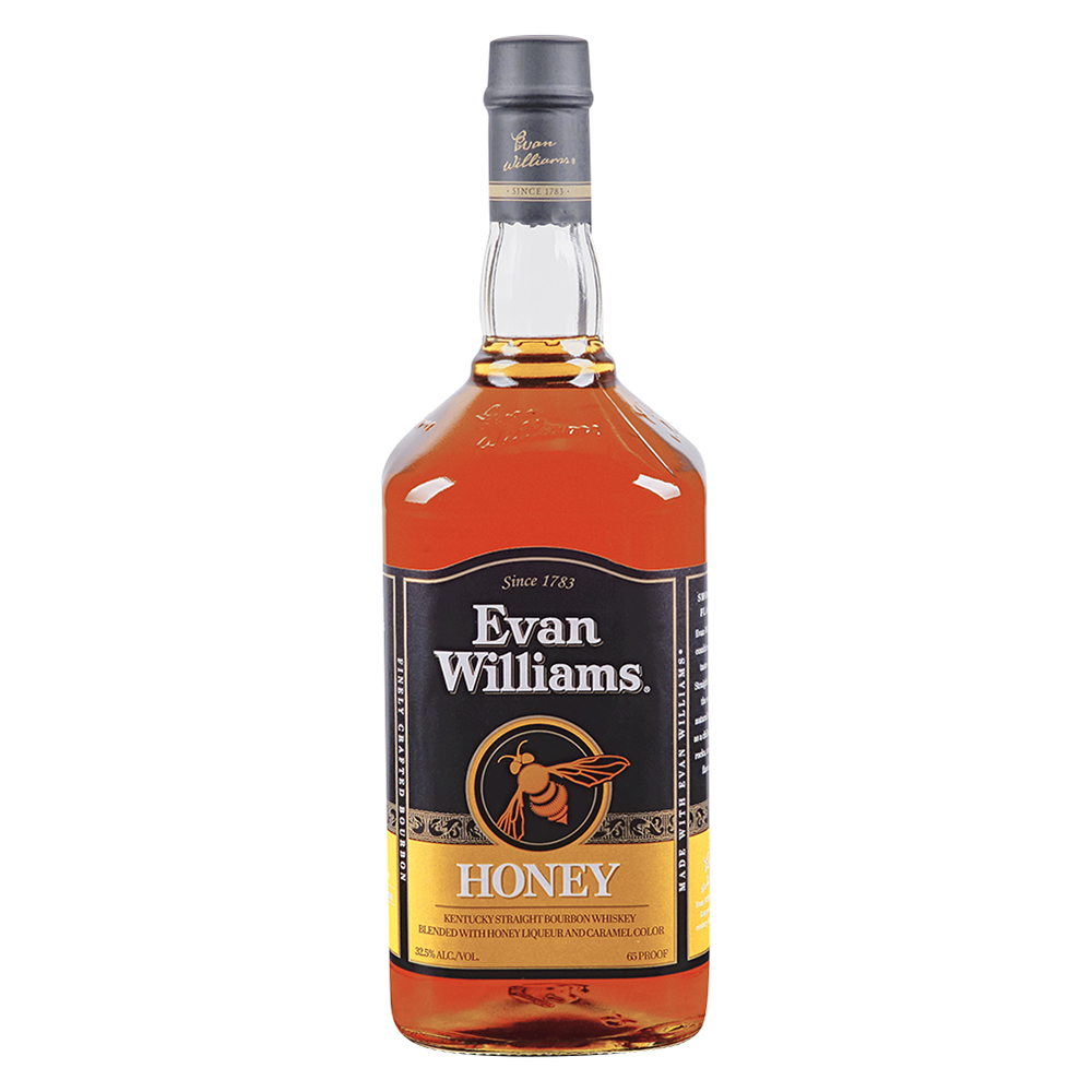Evan Williams Honey Kentucky Straight Bourbon Whiskey | 1.75L at CaskCartel.com