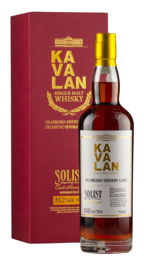 Kavalan Solist Oloroso Sherry Cask 53.2% Single Malt Whisky | 700ML at CaskCartel.com