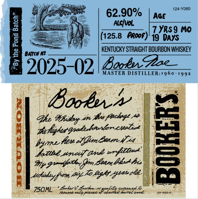 Booker's By the Pond Batch 2025-02 Straight Bourbon Whiskey at CaskCartel.com