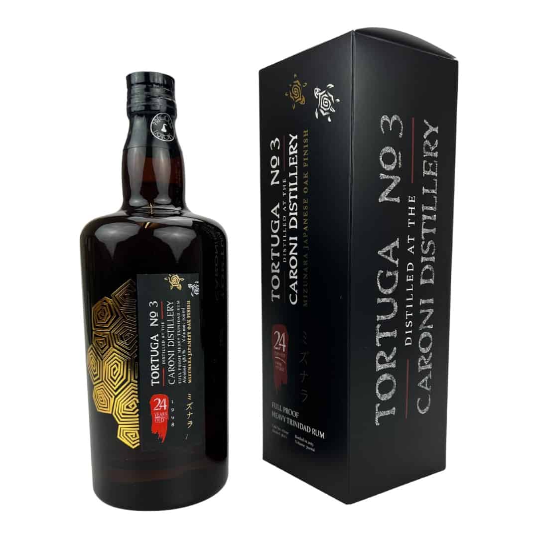 Precious Liquors Tortuga 3 Caroni 1998 24 Years Mizunara Finish | 700ML at CaskCartel.com