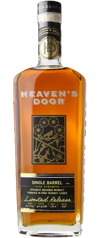 Heaven's Door Single Barrel Limited Edition Finished In Irish Whiskey Casks Straight Bourbon Whiskey at CaskCartel.com