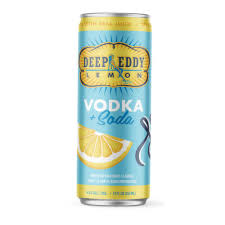 Deep Eddy Vodka Seltzer Lemon | (4)*355ML at CaskCartel.com