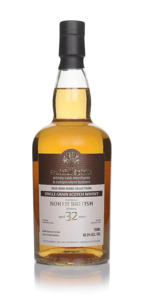 North British 32 Year Old 1993 Cask #51238 - (Fruitful Spirits) Single Grain Scotch Whisky | 700ML at CaskCartel.com