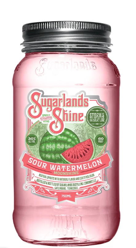 Sugarlands Sour Watermelon Moonshine at CaskCartel.com