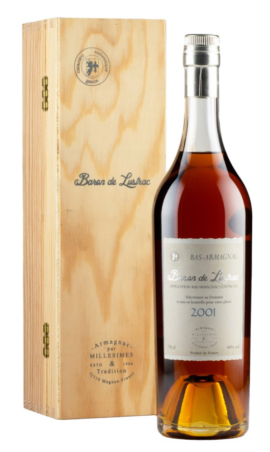 Baron de Lustrac Vintage 2001 Armagnac | 700ML at CaskCartel.com