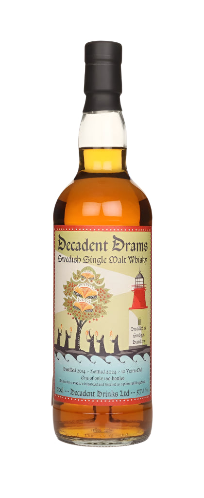 Smögen 10 Year Old 2014 - Decadent Drams (Decadent Drinks) Swedish Single Malt Whisky | 700ML at CaskCartel.com