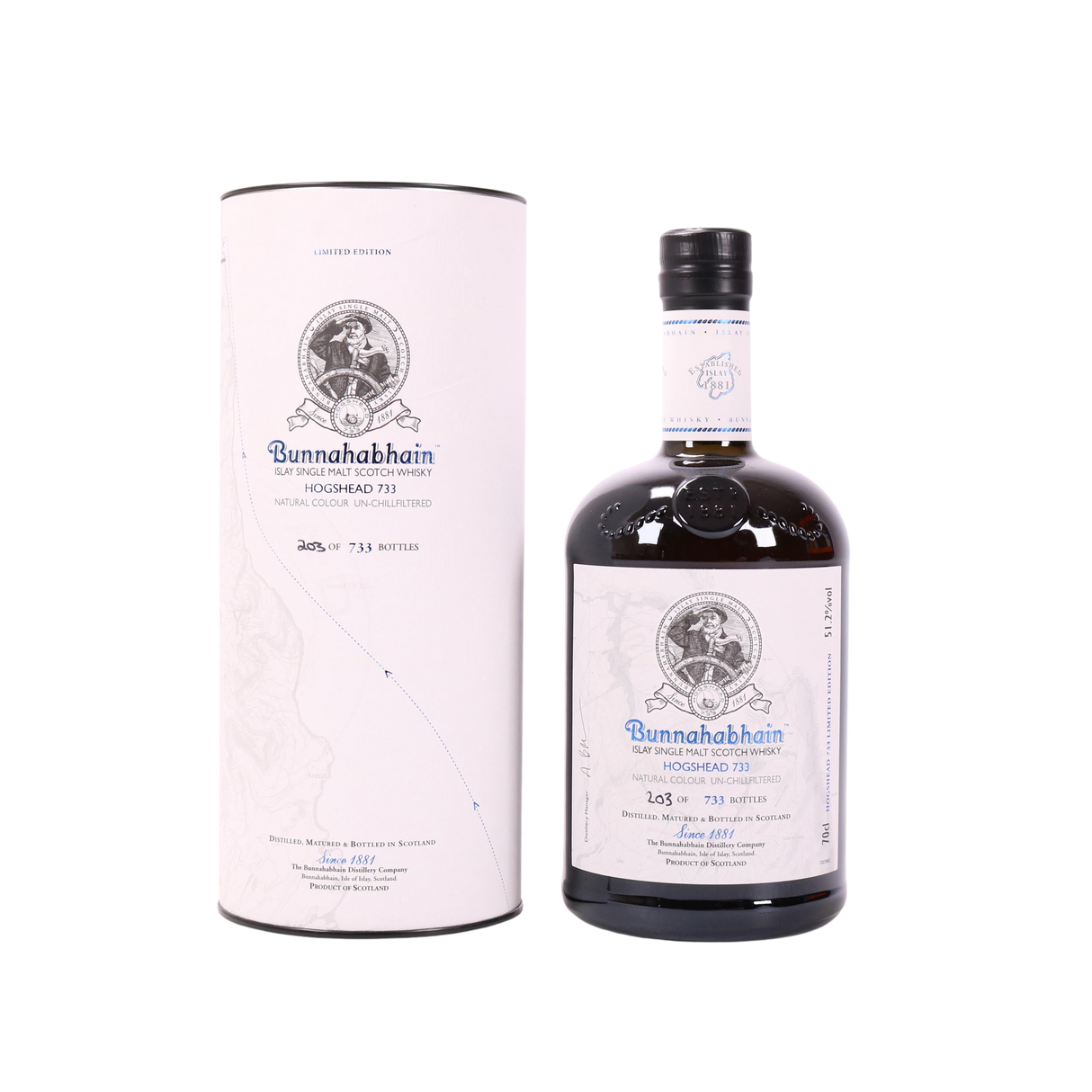 Bunnahabhain Hogshead 733 Single Malt Scotch Whisky at CaskCartel.com