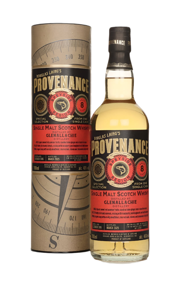Glenallachie 8 Year Old 2016 Cask #19843 - Provenance (Douglas Laing) Single Malt Scotch Whisky | 700ML at CaskCartel.com