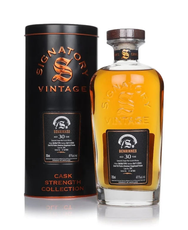 Benrinnes 30 Year Old 1995 Cask #101 - Cask Strength Collection (Signatory) Single Malt Scotch Whisky | 700ML at CaskCartel.com