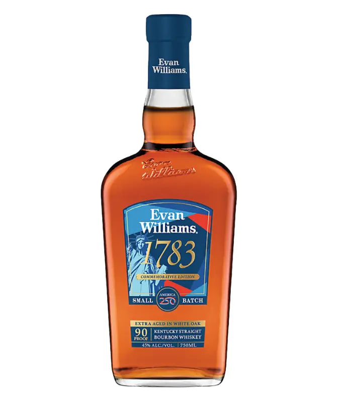 Evan Williams 1783 Small Batch America 250 Commemorative Edition Kentucky Straight Bourbon Whiskey at CaskCartel.com