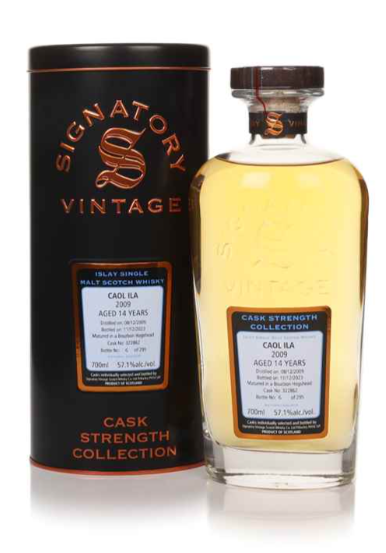 Caol Ila 14 Year Old 2009 (cask 322862) - Cask Strength Collection (Signatory) Single Malt Scotch Whisky | 700ML at CaskCartel.com