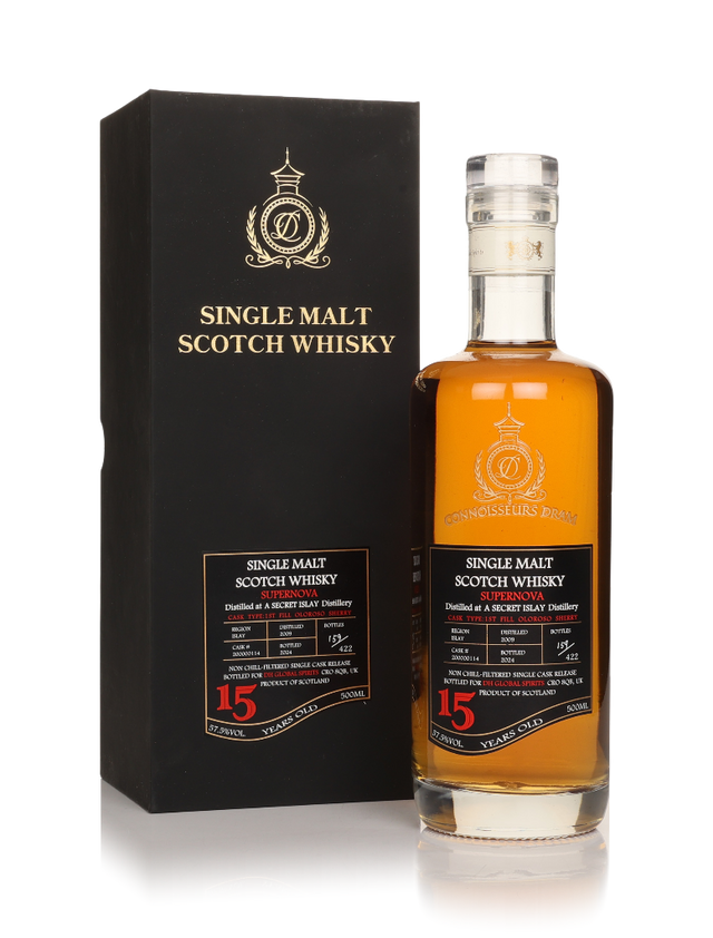 Supernova Secret Islay 15 Year Old 2009 Single Malt Scotch Whisky | 500ML at CaskCartel.com