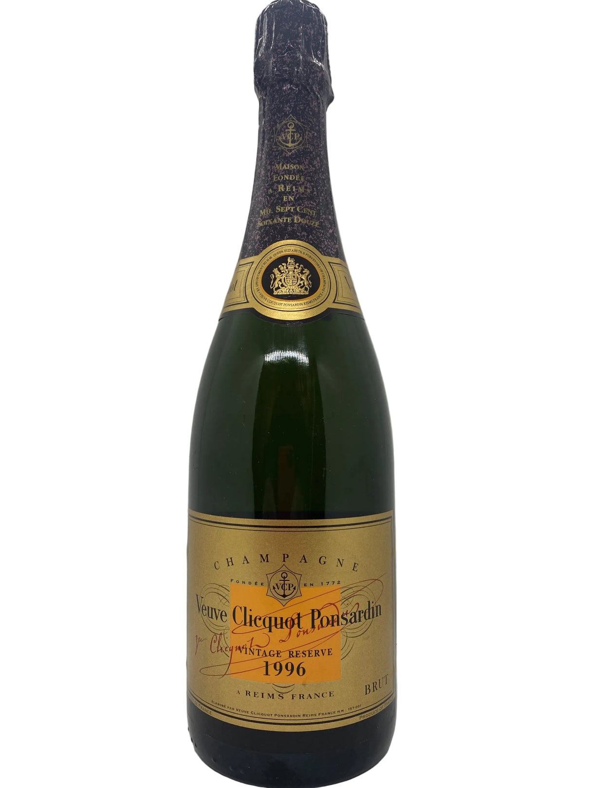 1996 | Veuve Clicquot | Ponsardin Vintage Brut at CaskCartel.com