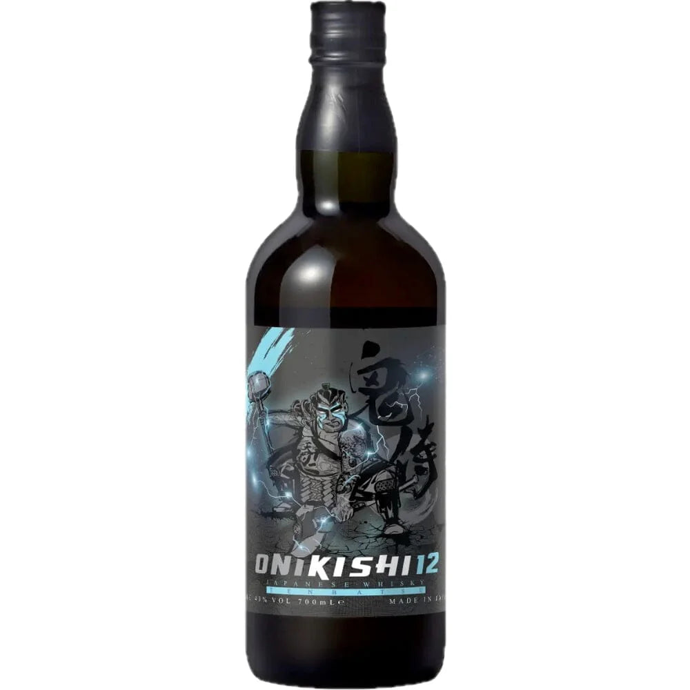 Onikishi 12 Year Old Tenbatsu Divine Punishment Japanese Whisky | 700ML at CaskCartel.com