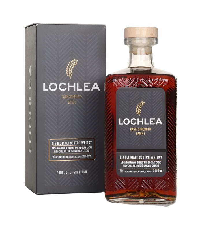 Lochlea Cask Strength Batch #3 Single Malt Scotch Whisky | 700ML at CaskCartel.com