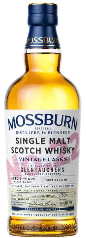 Mossburn #22 Glentauchers Distillery Single Malt Scotch Whisky at CaskCartel.com