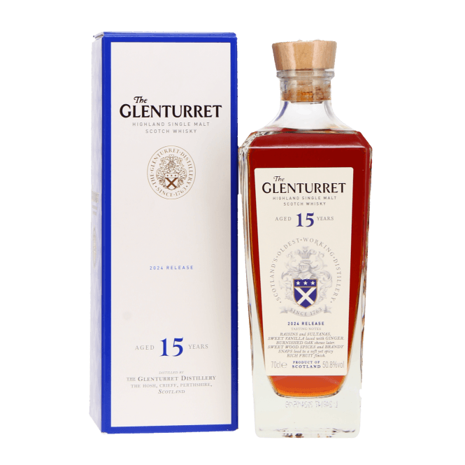 Glenturret 15 Year Old 2024 Release Highland Single Malt Scotch Whisky | 700ML at CaskCartel.com