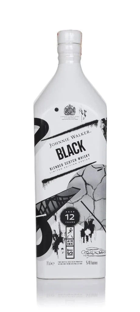 Johnnie Walker Black Label 12 Year Old - Air Ink Istanbul Edition Blended Scotch Whisky | 700ML at CaskCartel.com
