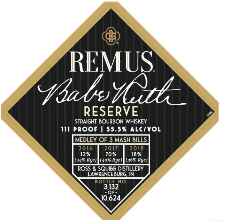 George Remus Babe Ruth Reserve Straight Bourbon Whisky at CaskCartel.com 2
