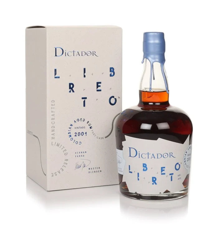 Dictador 21 Year Old 2001 Cask #PC-213 Libreto Port Cask Rum | 700ML at CaskCartel.com