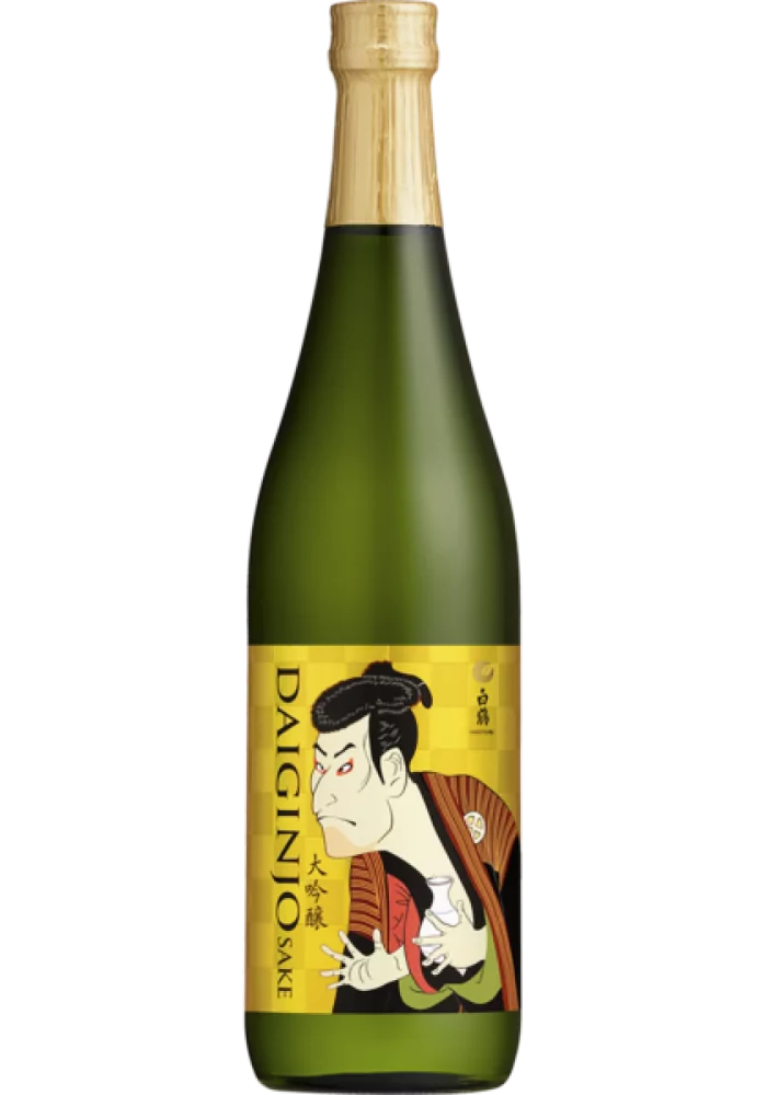 Hakutsuru Sake Gold Ukiyo E Juhmai Dai Ginjo | 720ML at CaskCartel.com