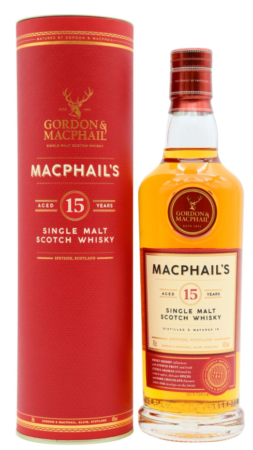 Macphail's Speyside 15 Year Old Single Malt Scotch Whisky | 700ML at CaskCartel.com