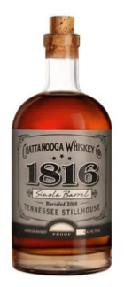 Chattanooga Whiskey 1816 Single Barrel 11 Year Old Tennessee Stillhouse High Rye Bourbon Whiskey at CaskCartel.com