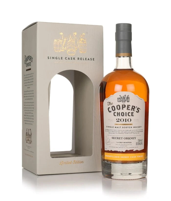 Secret Orkney 14 Year Old 2010 Cask #1201 The Cooper's Choice Single Malt Scotch Whisky | 700ML at CaskCartel.com