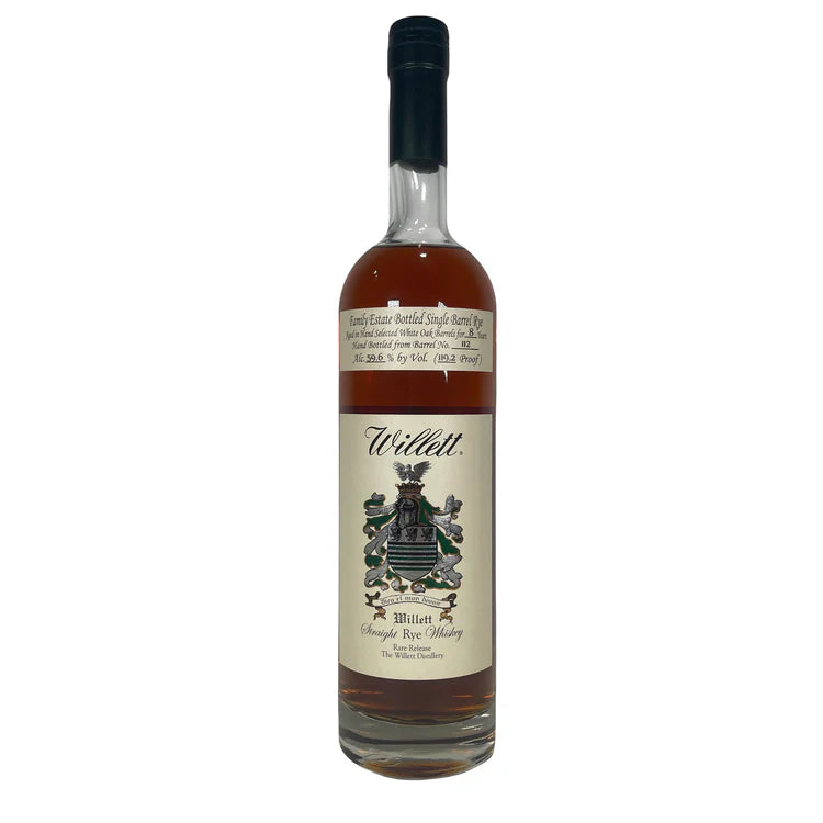 Willett Family Estate Single Barrel 8 Year Old #112 Straight Rye Whiskey 3/146 at CaskCartel.com