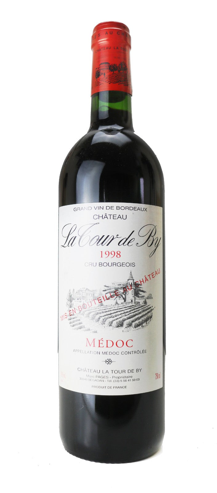 1998 | Chateau La Tour de By | Medoc at CaskCartel.com