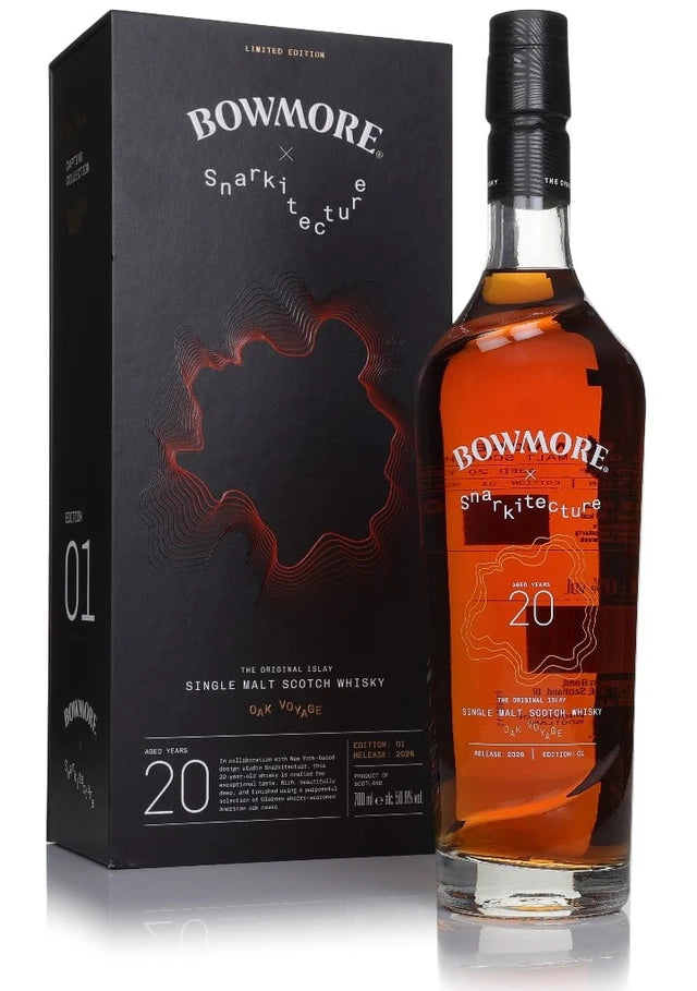 Bowmore x Snarkitecture 20 Year Old Captivo Collection - Oak Voyage Single Malt Scotch Whisky | 700ML at CaskCartel.com