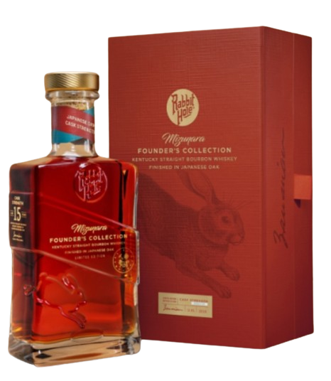 Rabbit Hole | Founder’s Collection Mizunara Finished Bourbon Whiskey | 2024 Limited Edition