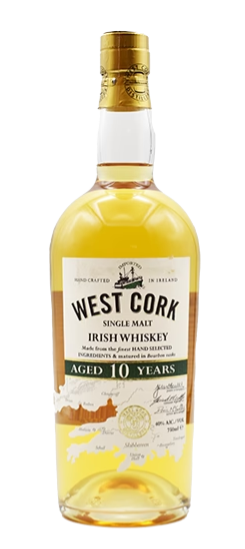 West Cork 10 Year Old Single Malt Irish Whiskey at CaskCartel.com