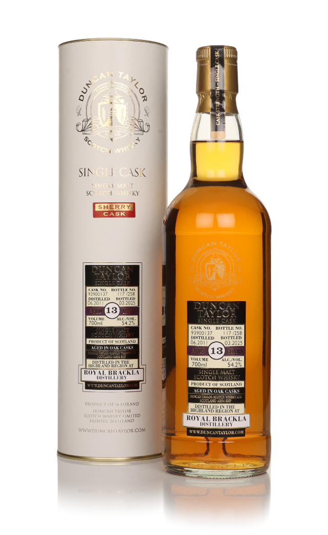 Royal Brackla 13 Year Old 2011 Cask #93900137 - Single Cask (Duncan Taylor) Single Malt Scotch Whisky | 700ML at CaskCartel.com