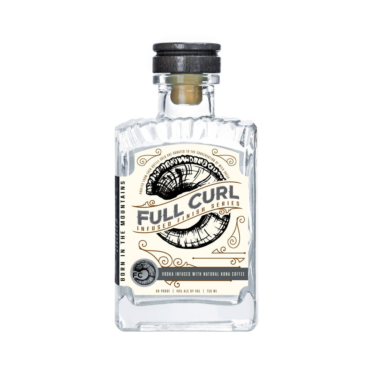 Full Curl Vodka Infused With Natural Kona Coffee at CaskCartel.com