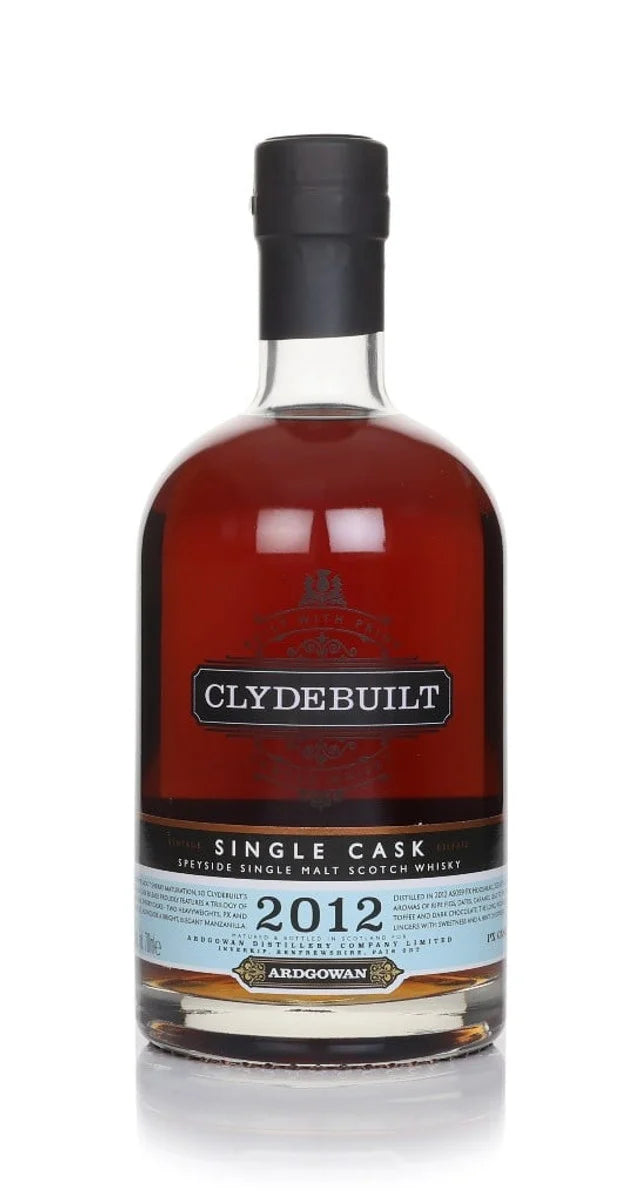 Clydebuilt 2012 Pedro Ximenez Single Cask (Ardgowan) Single Malt Scotch Whisky | 700ML at CaskCartel.com