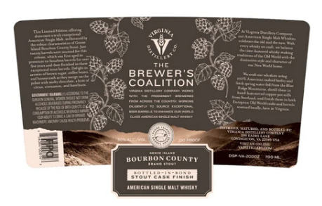 The Brewer’s Coalition Goose Island Bourbon County Brand Stout Single Malt Whisky at CaskCartel.com