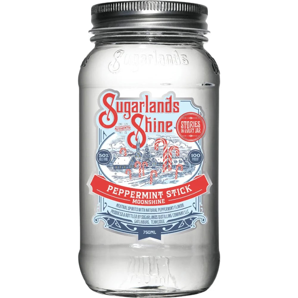 Sugarlands Shine Peppermint Stick Moonshine at CaskCartel.com