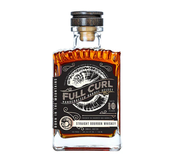 Full Curl Small Batch 10 Year Old Straight Bourbon Whiskey at CaskCartel.com