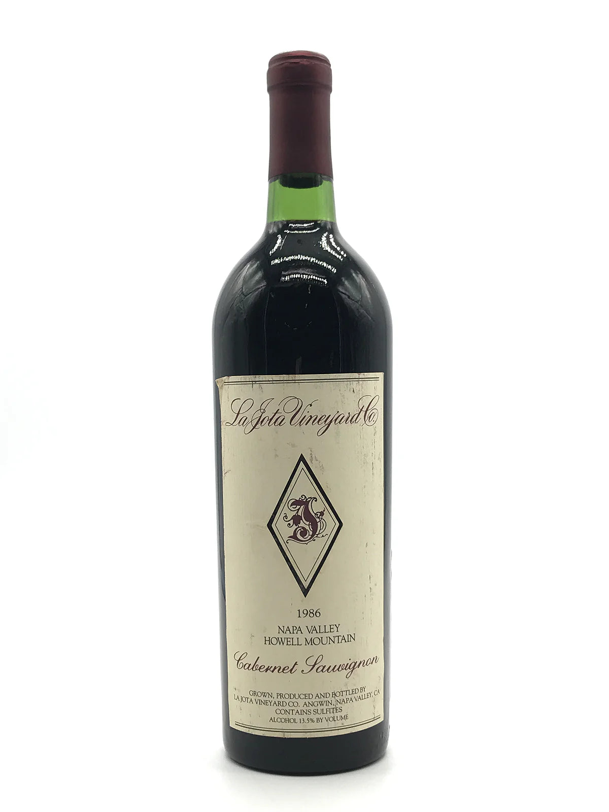 1986 | La Jota Vineyards | Cabernet Sauvignon at CaskCartel.com