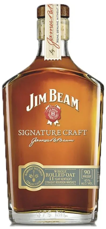 Jim Beam Signature Craft Whole Rolled Oat Straight Bourbon Whiskey | 375ML