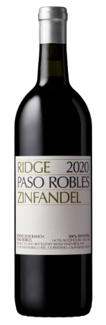 2020 | Ridge Vineyards | Paso Robles Zinfandel at CaskCartel.com